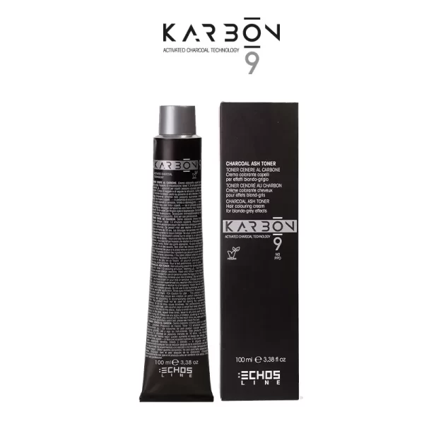 Crème colorante cheveux au charbon - TONER 100ML