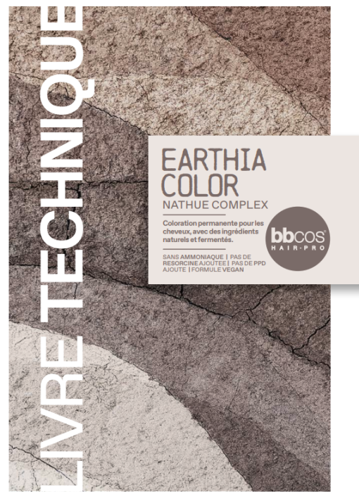 EARTHIA COLOR NATHUE COMPLEX - BBCOS est une coloration de cheveux permanente de 81 nuances, à 90% végétale : propre et végétalienne.