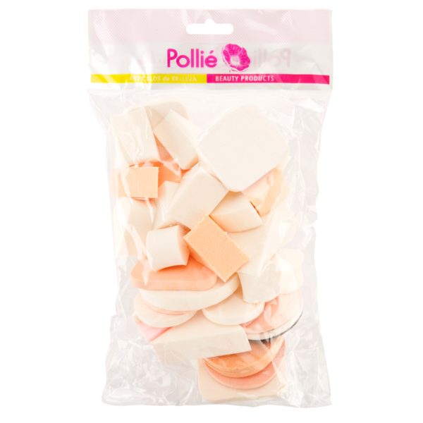ASSORTIMENTS DE 33 EPONGES MAQUILLAGE, NAIL ART
