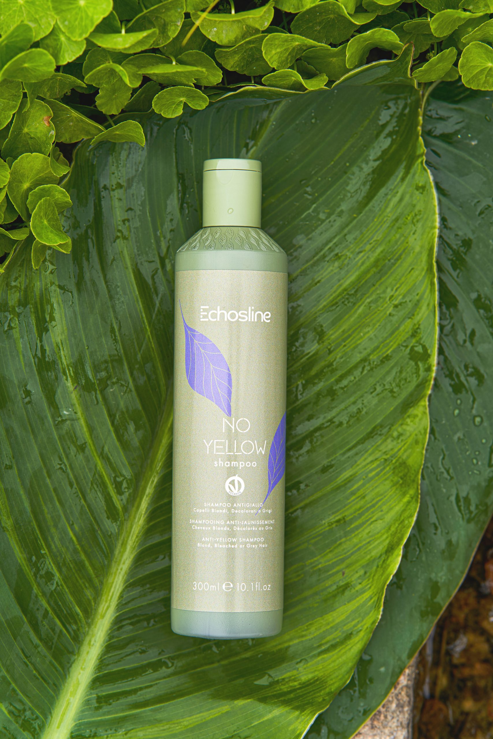 Le No Yellow Masque - Echosline repose sur une formule exclusive et avancée qui agit en profondeur pour éliminer efficacement les reflets jaunes indésirables des cheveux blonds