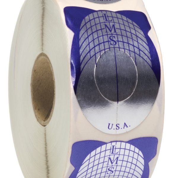 Rouleau forme faux ongles cavalier 3 tailles x 500