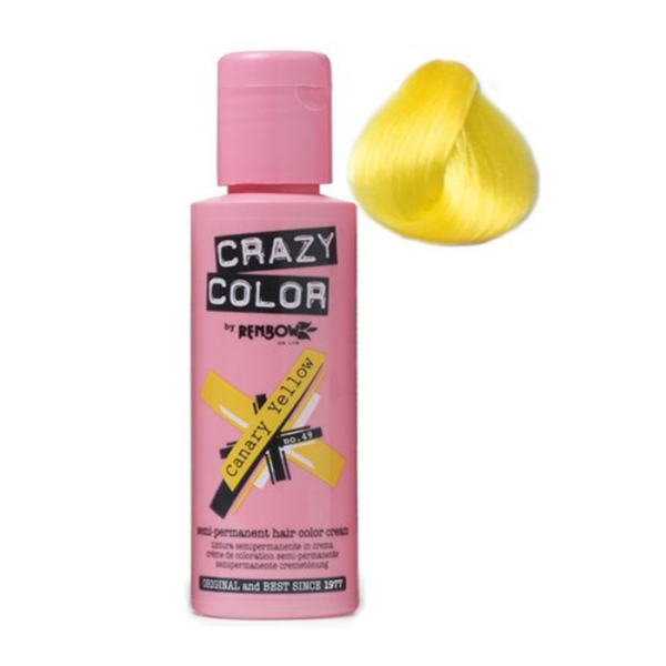 Coloration Crazy Color N°49 CANARY YELLOW 100 ml