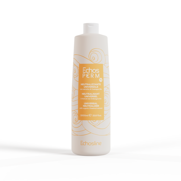 Neutralisant Universel - Echos Perm de 1000ML est l'élément essentiel pour parfaire votre traitement de permanente et obtenir des résultats époustouflants.