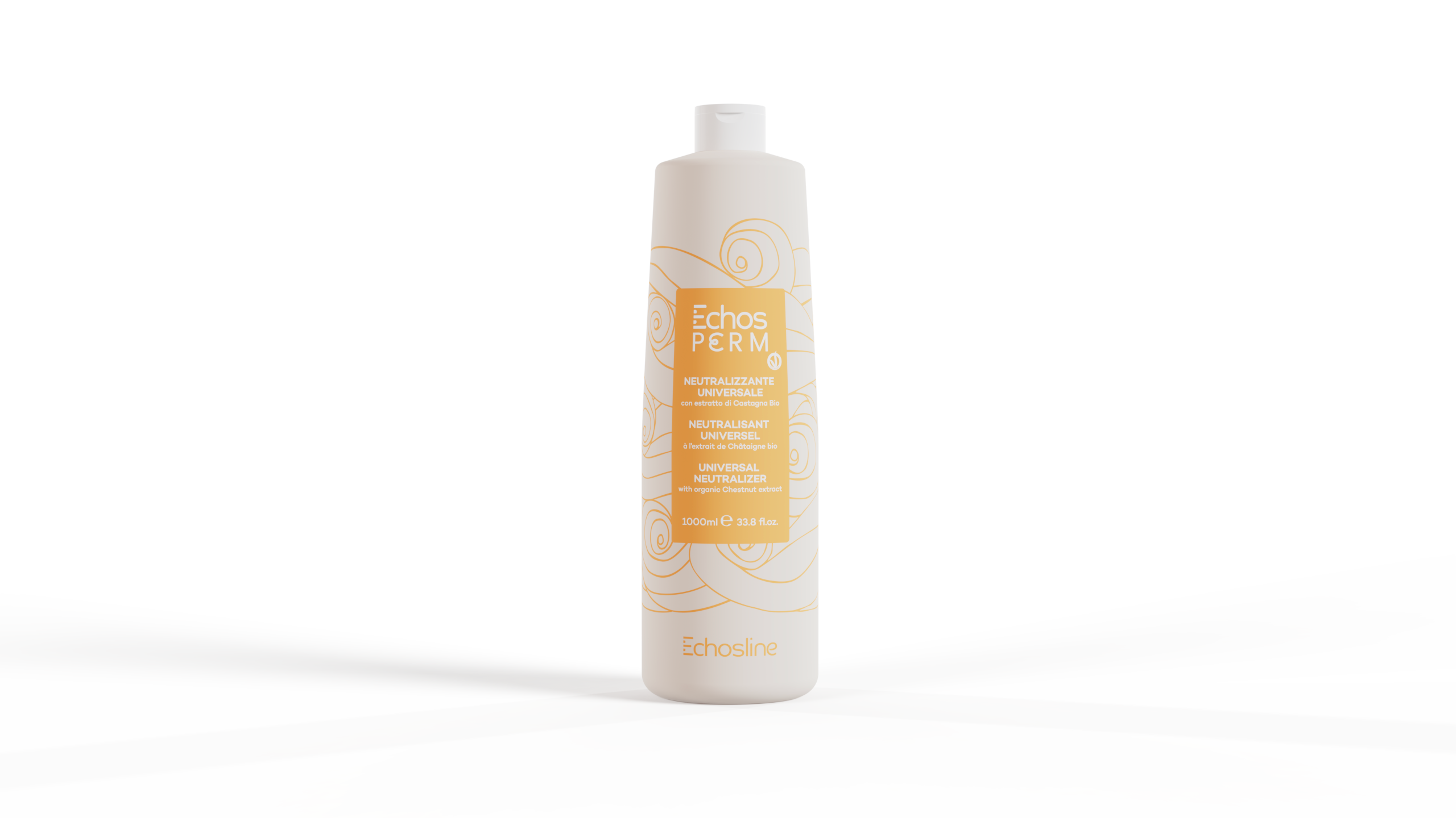 Neutralisant Universel - Echos Perm de 1000ML est l'élément essentiel pour parfaire votre traitement de permanente et obtenir des résultats époustouflants.