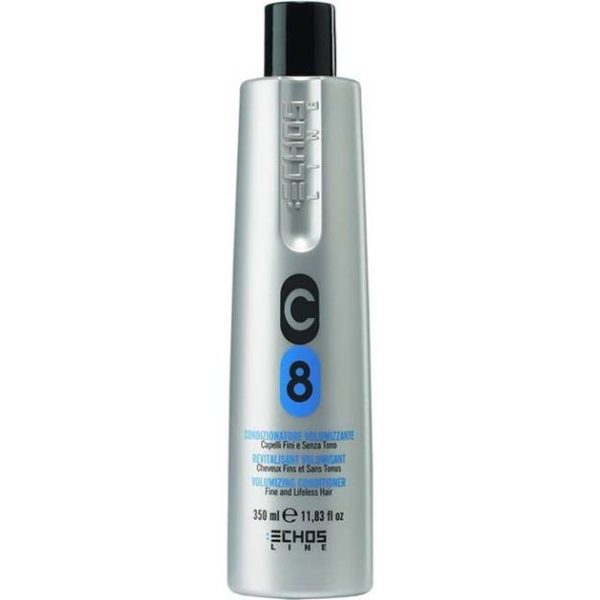 Découvrez le secret de la vitalité pour vos cheveux fins et sans tonus avec le C8 - Conditioner Volumisant Echosline. Ce conditionneur révolutionnaire est conçu pour revitaliser vos cheveux