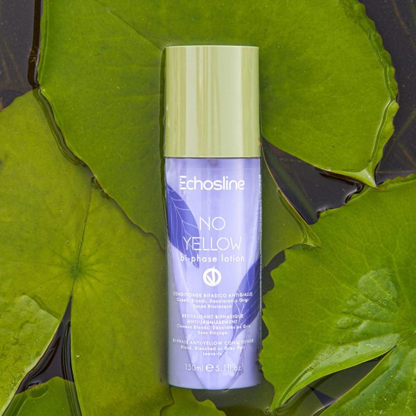 Bienvenue dans l'univers du soin capillaire haut de gamme avec le No Yellow Bi-Phase - Echosline
