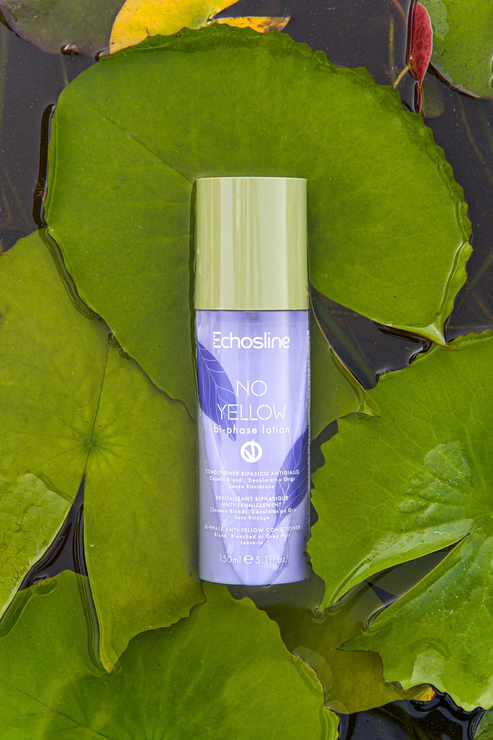 Bienvenue dans l'univers du soin capillaire haut de gamme avec le No Yellow Bi-Phase - Echosline