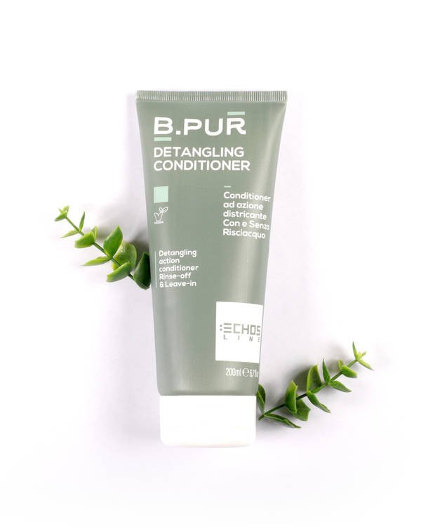 B.Pur Conditioner d'Echosline est un après-shampoing démêlant avec ou sans rinçage conçu pour nourrir et protéger vos cheveux tout en les laissant doux et soyeux.
