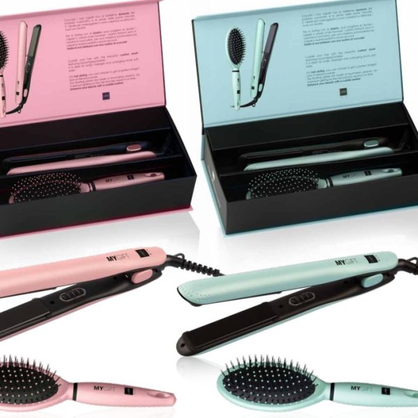 Un duo indispensable pour sublimer vos cheveux : un fer à lisser performant et une brosse démêlante ultra douce