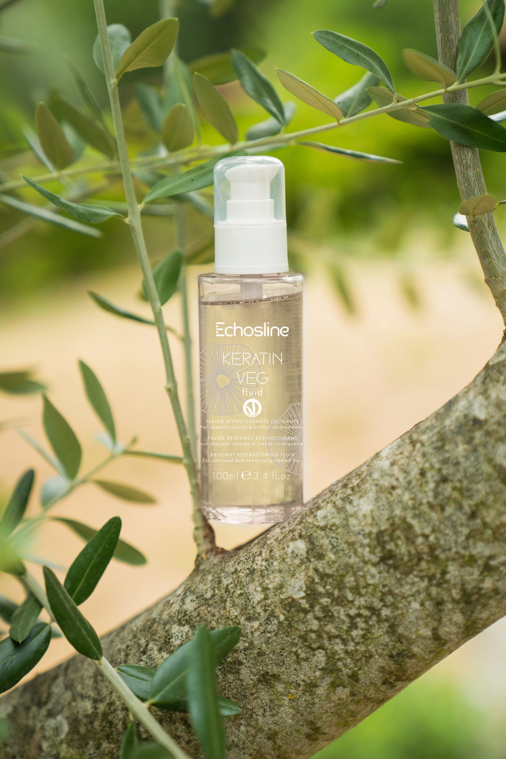 Keratin Veg Fluid Enrichi de kératine végétalienne