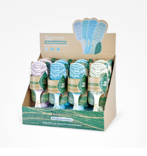 BROSSE BIOFRIENDLY - BIODEGRADABLE : La brosse démêlante Biofriendly est biodégradable.