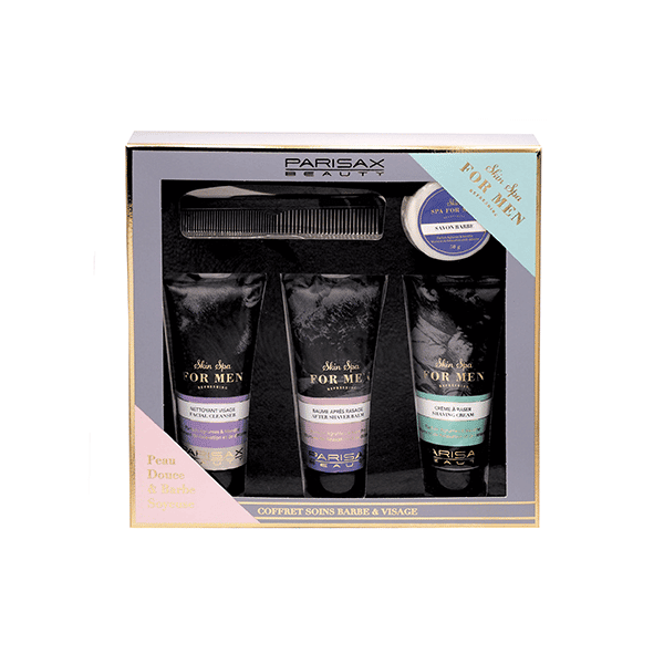 Coffret Homme Barbe Parisax Découvrez l'art du soin de la barbe avec le Coffret Homme Barbe Parisax