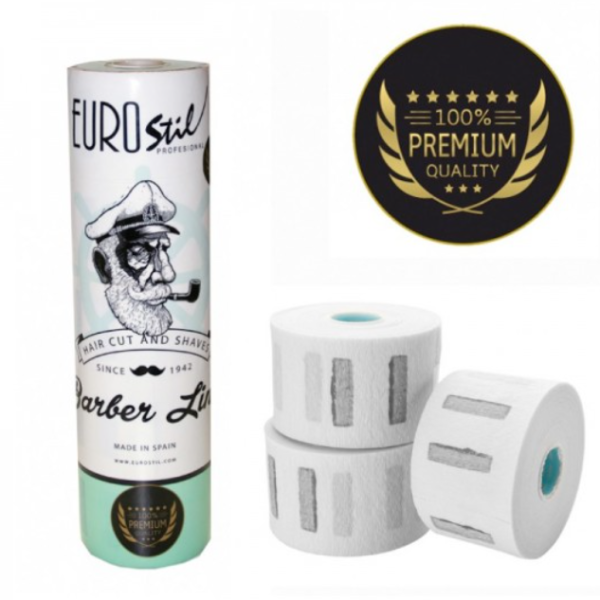 Col crêpe Barber Line 5 rouleaux