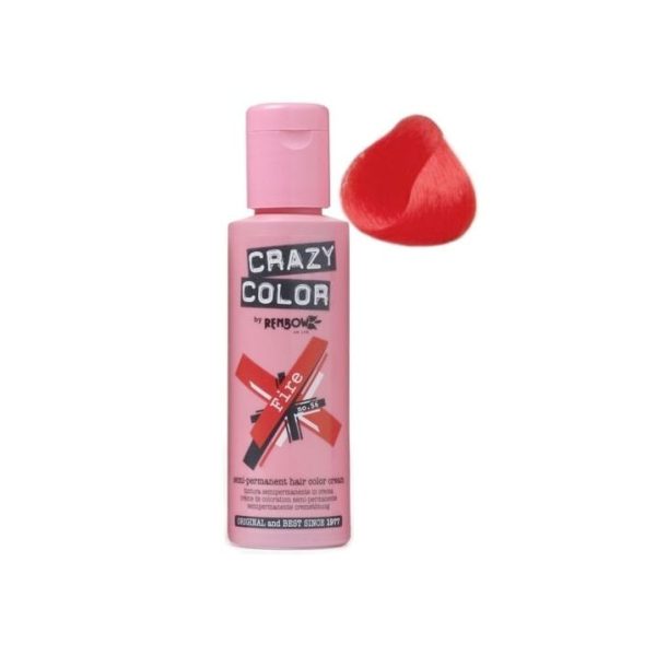 Coloration Crazy N°56 Fire 100 ml