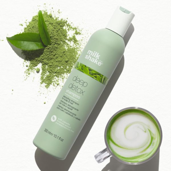 Deep detox shampoo - Milk Shake 300ML est formulé spécifiquement pour éliminer les résidus de cuivre et de plomb des cheveux
