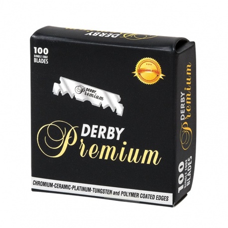 Lame DERBY PREMIUM - Paquet de 100 demi-lames
