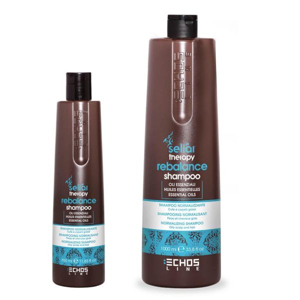 Rebalance - Shampooing pour cheveux gras spécialement formulé pour redonner à votre cuir chevelu l'équilibre dont il a besoin.