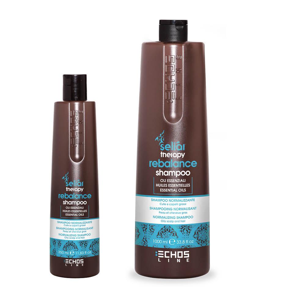 Rebalance - Shampooing pour cheveux gras spécialement formulé pour redonner à votre cuir chevelu l'équilibre dont il a besoin.