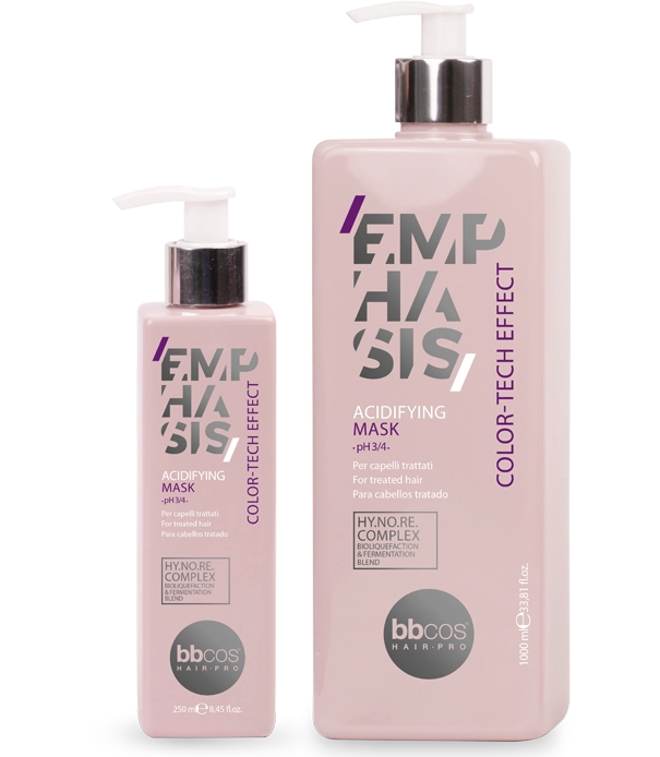 Le traitement Color-Tech se poursuit avec le Masque Acidifiant. Grâce aux principes actifs de HY.NO. Référencement Complexe
