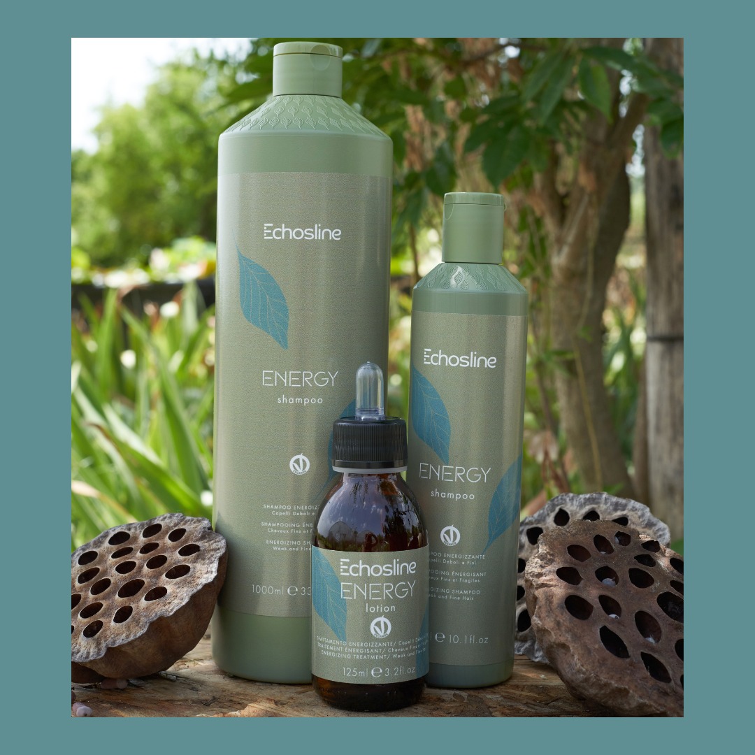 SHAMPOO ENERGY Renforce et revitalise les cheveux fins et faibles
