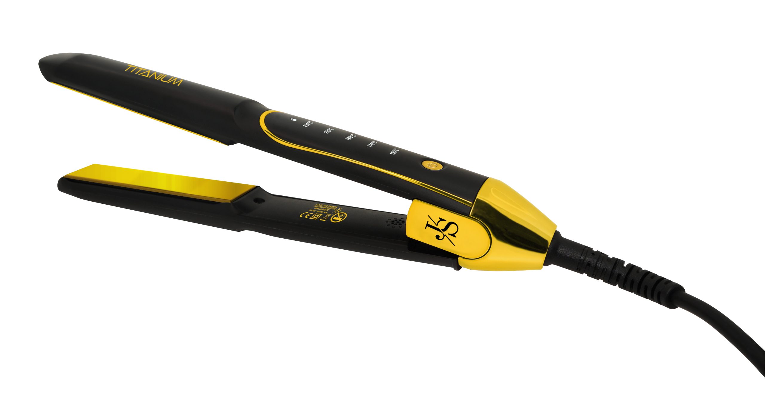 Le Lisseur Titanium est doté d'un revêtement en titane