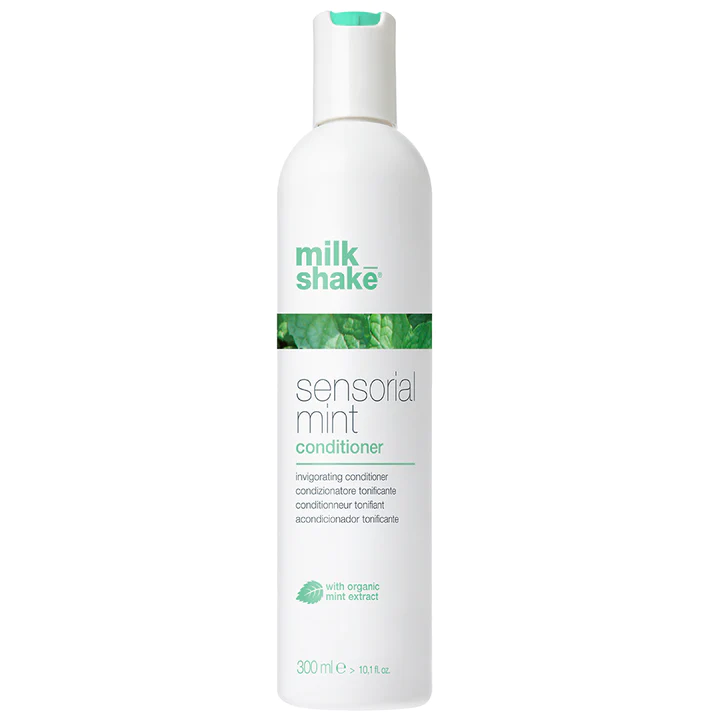Sensorial Mint Conditioner est un après-shampooing à la menthe sensorielle sans parabènes qui possède des propriétés hydratantes