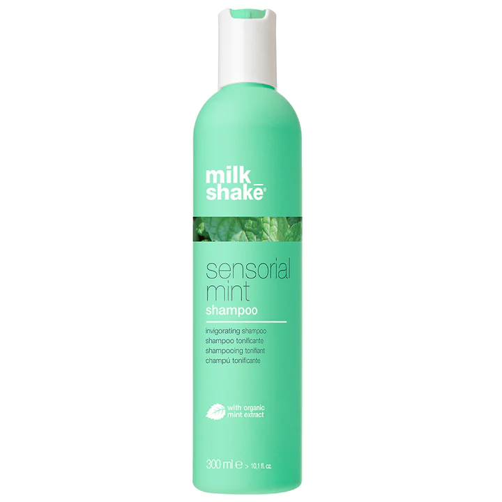 Sensorial Mint Shampoo est un Shampoing tonifiant. 2 formats s'offrent à vous 300ML ou 1000ML. Sa formule aux extraits de menthe