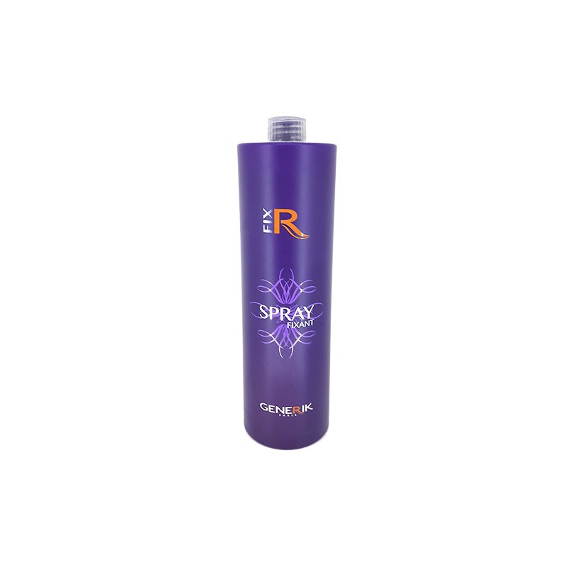 Recharge Spray Fixant - 1000 ML Spray fixant non aérosol Generik. Ce spray donne de la tenue et volume à vos cheveux. Contenance : Recharge 1L