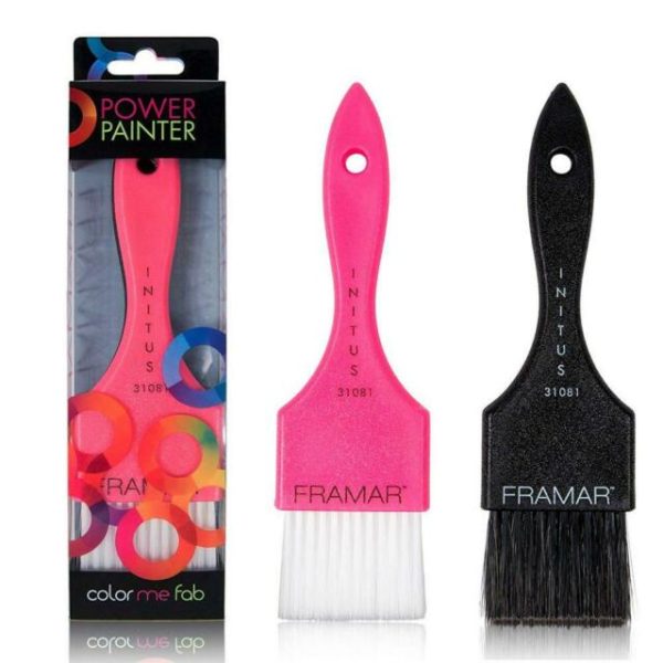 Pinceau Brosse de coloration pour cheveux Power Painter - Paquet de 2 framar