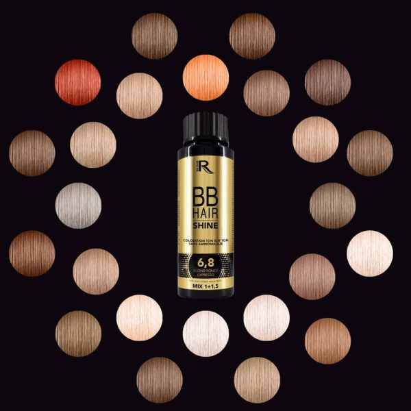 BBhair Shine 60ML DÉCOUVREZ LA NOUVELLE GÉNÉRATION DE COLORATION TON SUR TON : BBhair Shine 60ML. Que les cheveux de vos clientes soient naturels