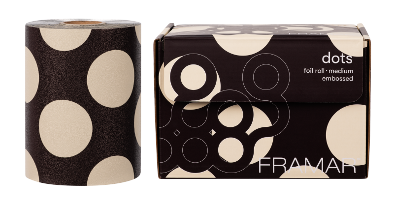 FRAMAR ROLL BROWN DOTS